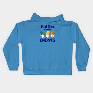 Don't Mess With The Gnomes Kids Hoodie